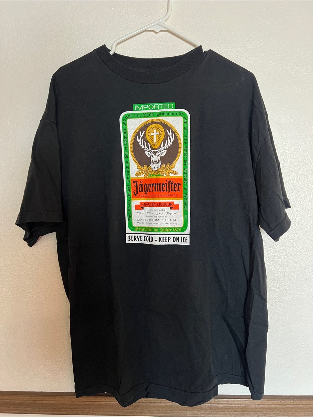 Devil Driver Jagermeister Black Tee limited run
